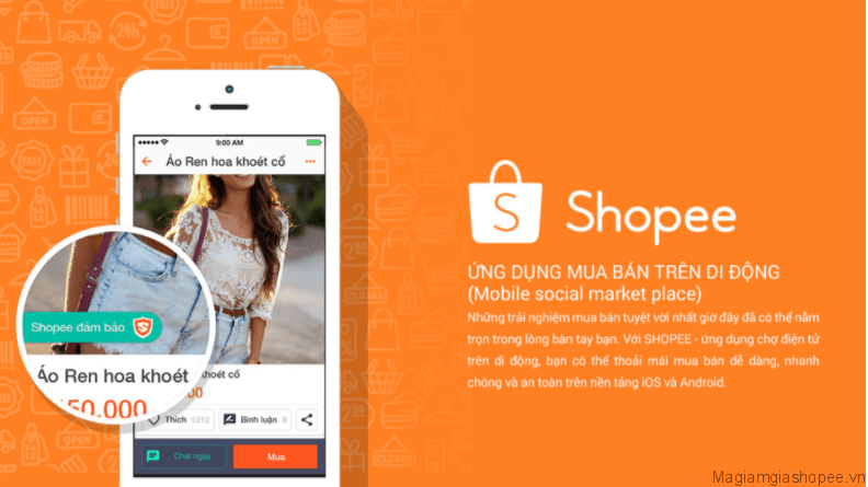 Ứng dụng Shopee mua sắm chọn lựa tiện lợi, nhanh chóng chóng