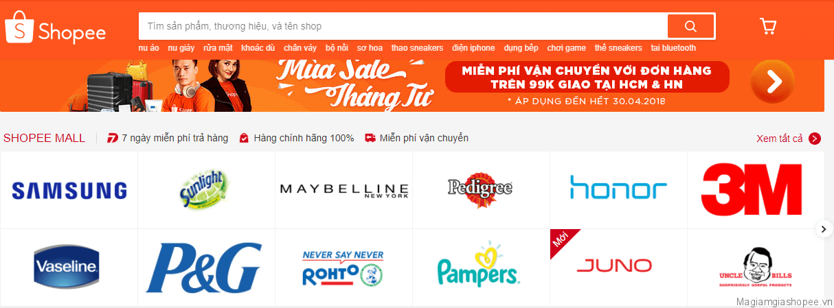 Có nên mua hàng trên Shopee không Gian hàng Shopee Mall đảm bảo chính hãng 100%. Vậy có nên mua hàng trên Shopee không