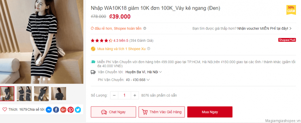 Chat trực tiếp với Shop khi phân vân có nên mua hàng trên Shopee không Chat trực tiếp với Shop khi phân vân có nên mua hàng trên Shopee không