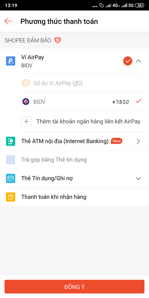 Hướng dẫn thanh toán bằng ví Airpay trên Shopee Hướng dẫn thanh toán bằng ví Airpay trên Shopee
