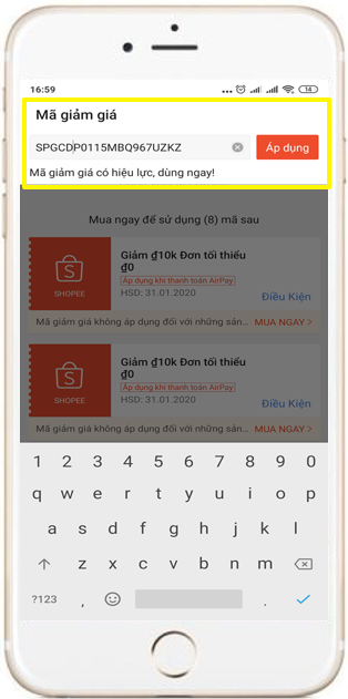 Hướng dẫn sử dụng evoucher nạp thẻ dịch vụ shopee Hướng dẫn sử dụng evoucher nạp thẻ dịch vụ shopee
