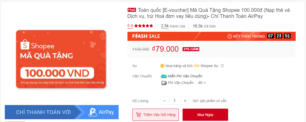 e-voucher nạp thẻ dịch vụ Shopee e-voucher nạp thẻ dịch vụ Shopee