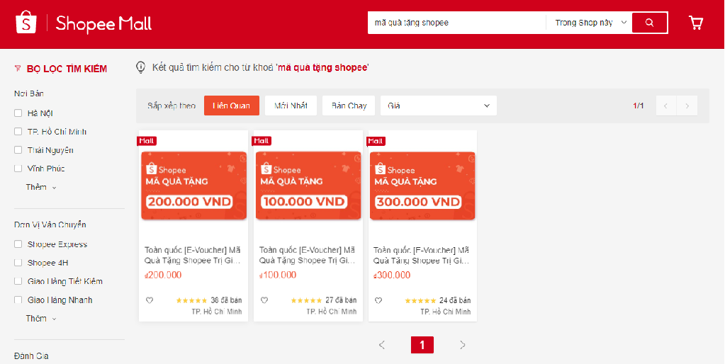 Hướng dẫn mua mã quà tặng shopee Hướng dẫn mua mã quà tặng shopee