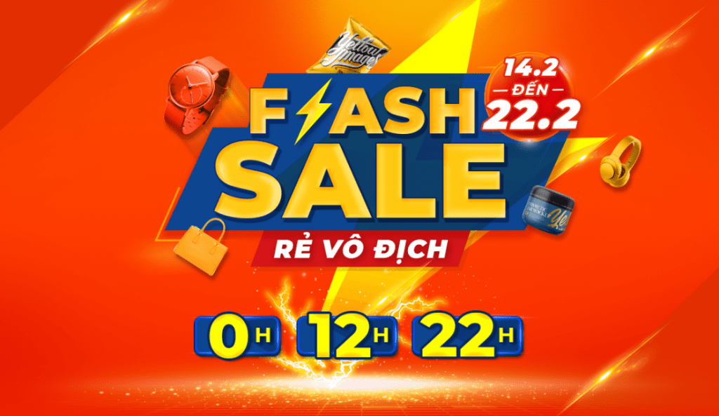 Shopee khuyến mãi Flash Sale Rẻ Vô Địch