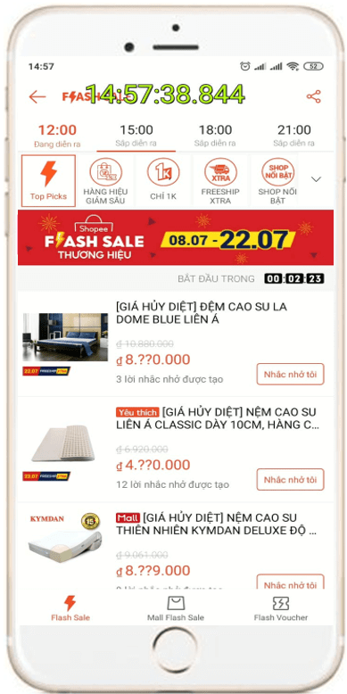 Mẹo săn sản phẩm bán Flash Sale Shopee nhanh nhất