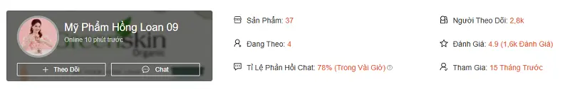 Shop trên shopee 3