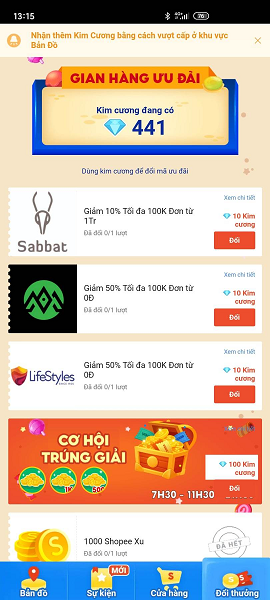 Shopee đập kẹo 