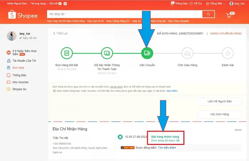 tra cứu đơn hàng Shopee 4