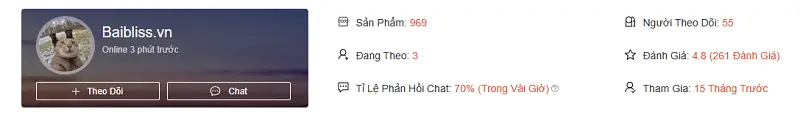Shop trên shopee 3