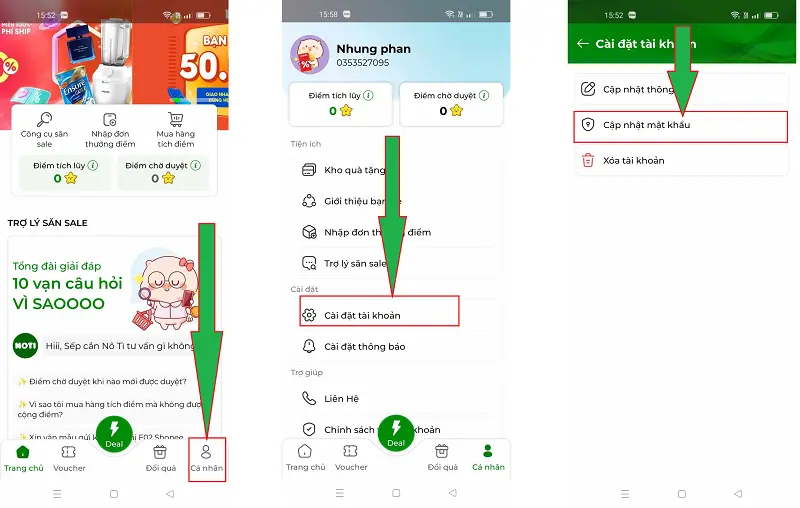 App Nô Tì 6