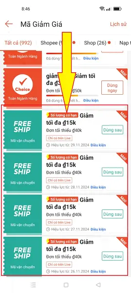 Mã freeship shopee 2