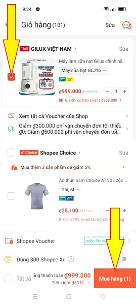 Mã freeship shopee 9