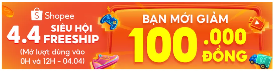 mã shopee bạn mới 4.4