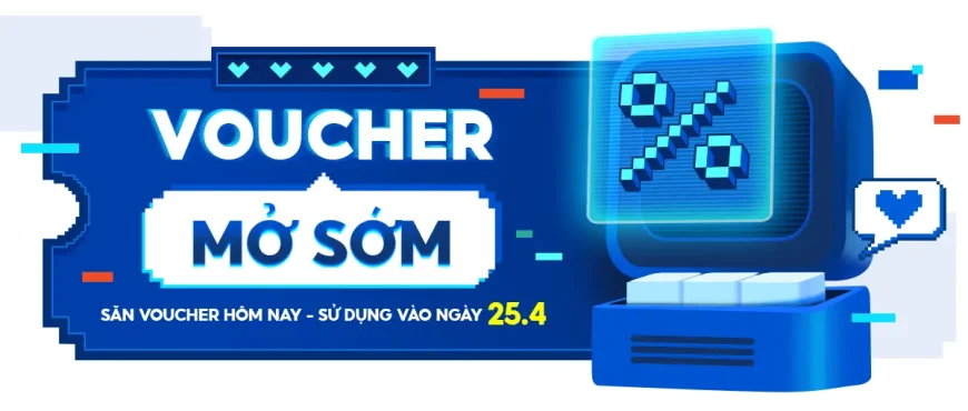 voucher mở sớm shopee 25.4