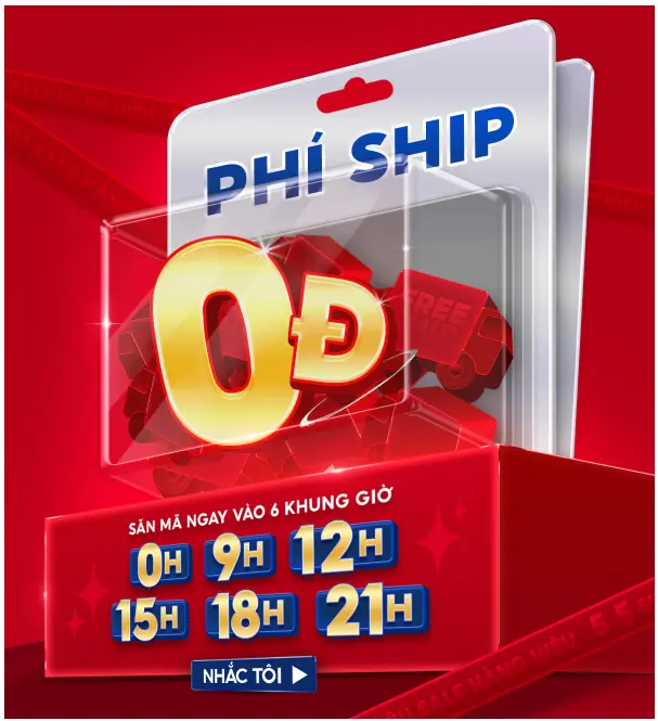mã freeship shopee 5.5