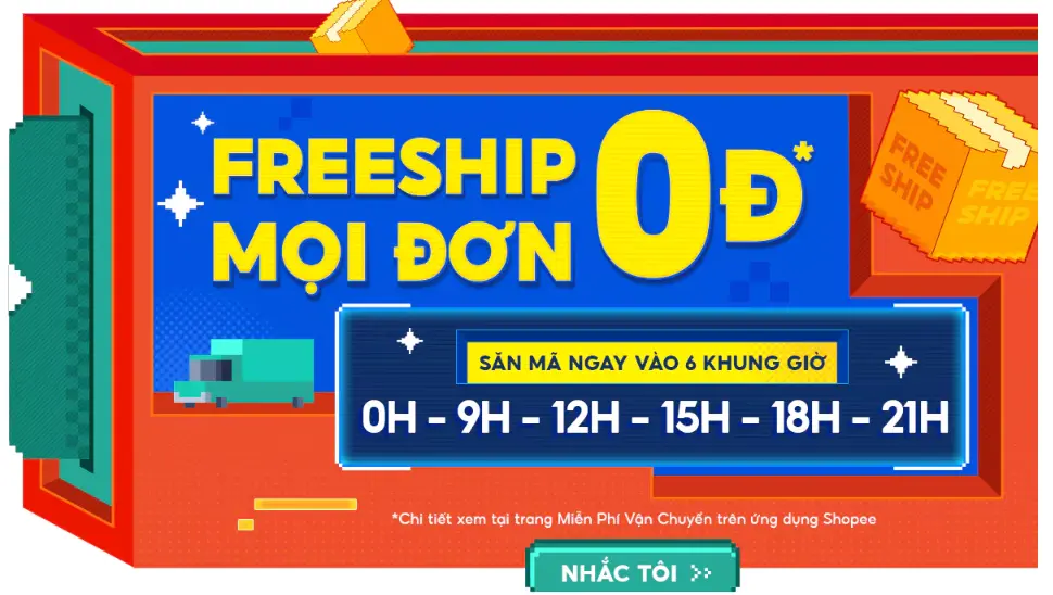 mã miễn phí vận chuyển shopee 6.6