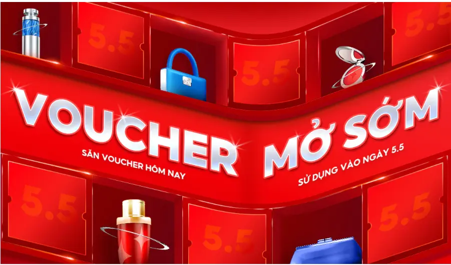 voucher mở sớm shopee 5.5