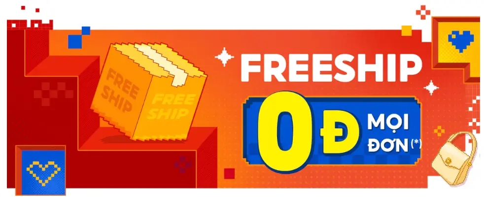 freeship 0đ mọi đơn hàng