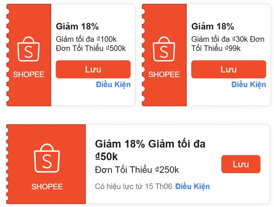 voucher mở sớm shopee 15.62025