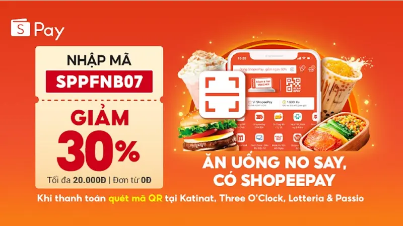 Mã giảm giá Shopee Pay 7