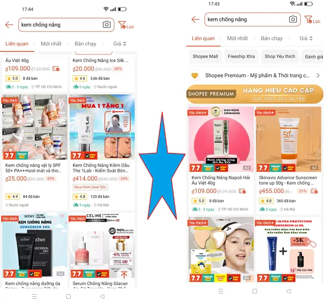 Shop yêu thích, yêu thích + trên Shopee 5