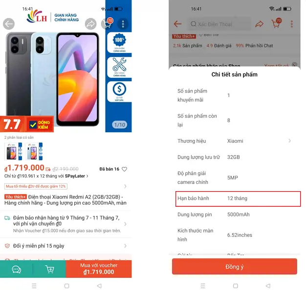 Xiaomi trên Shopee 4