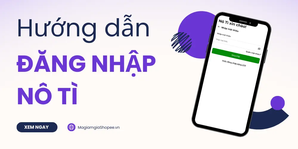 đăng nhập nô tì