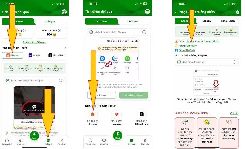 App Nô Tì 3