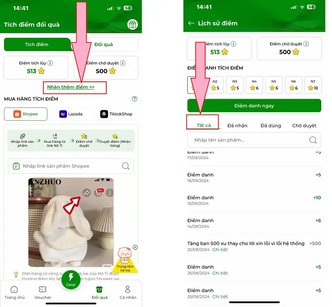 App Nô Tì 5