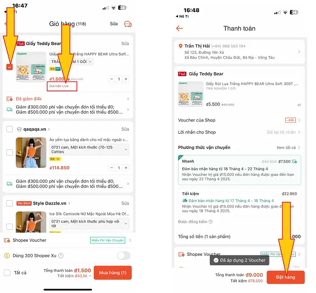 App Nô Tì 6