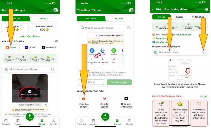 App Nô Tì 7