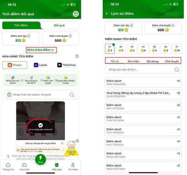 App Nô Tì 9