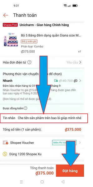 CHe tên sản phẩm Shopee 3