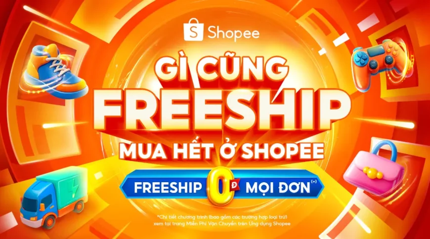 mã miễn phí vận chuyển shopee 8.8