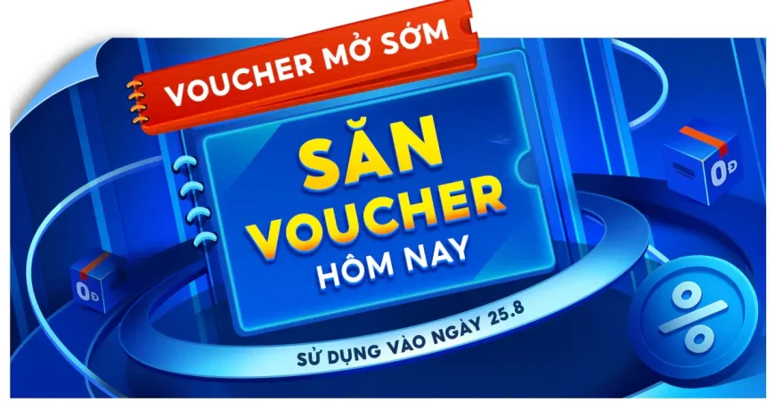 voucher mở sớm shopee 25.8