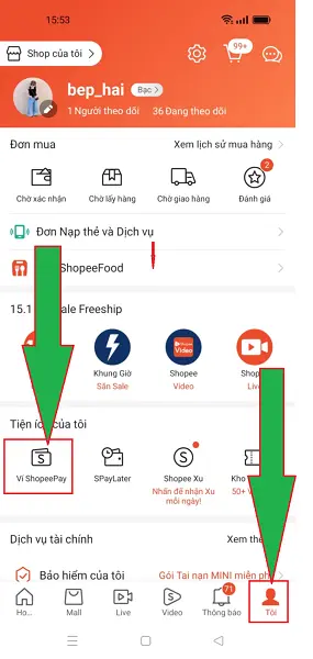 xác minh thông tin ví ShopeePay 4