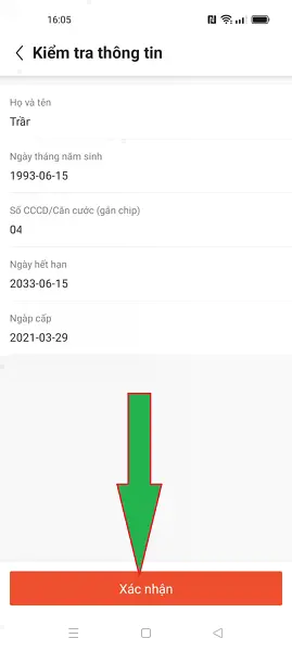 xác minh thông tin ví ShopeePay 8