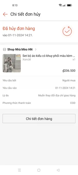 Hủy đơn hàng Shopee 6