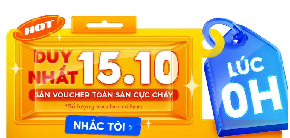 voucher toàn sàn cực cháy shopee 15 10