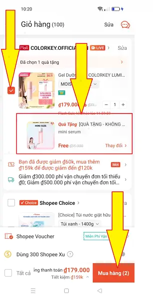 Mua hàng nhận quà Shopee 3