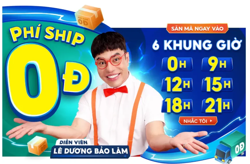 phí ship 0đ shopee 11.11