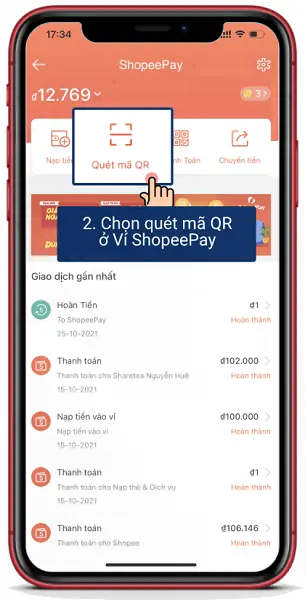 Thanh toán Shopee 1