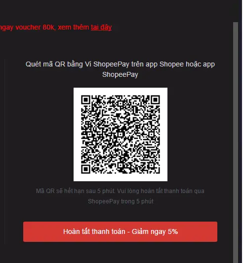 Ví ShopeePay 5