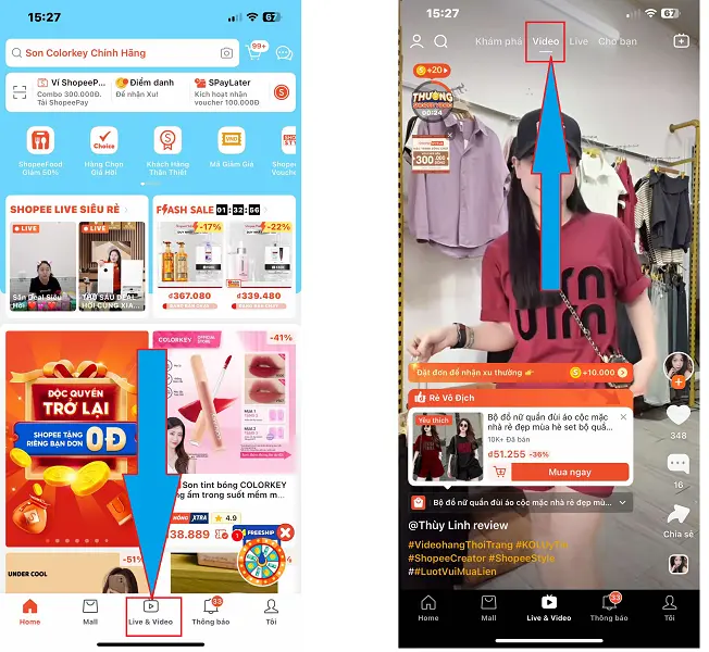 Phần thưởng Shopee video 2