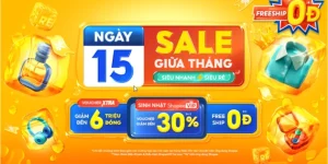 Shopee 15.6 magiamgiashopee.vn