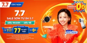 Shopee 7.7 magiamgiashopee.vn