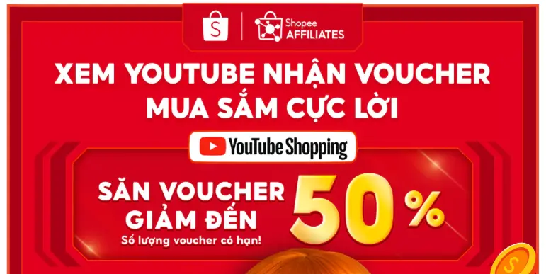 mã shopee youtube