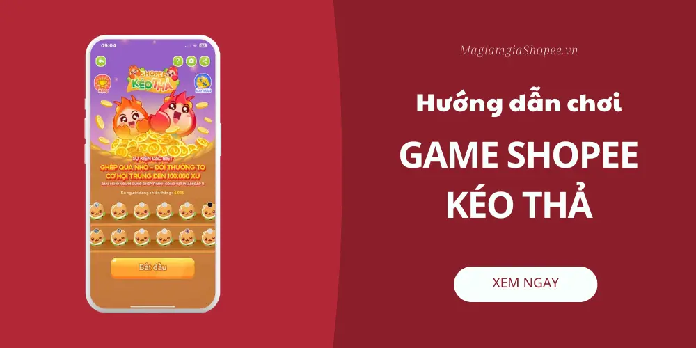 game shopee kéo thả