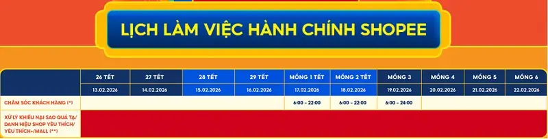 Lịch sale tết 3