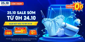 shopee sale lương về 25.10.2026